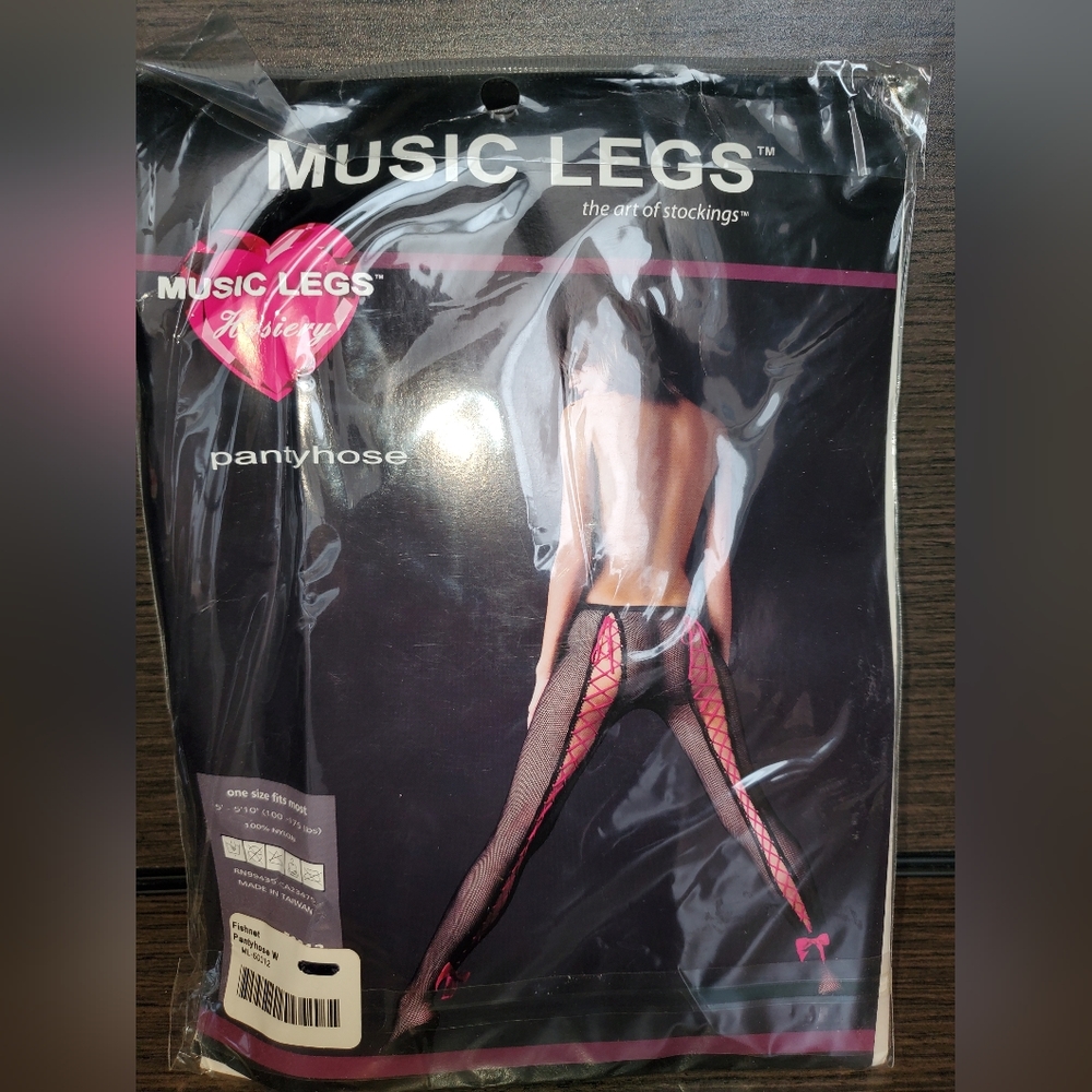 Music Legs Fishnet Pantyhose